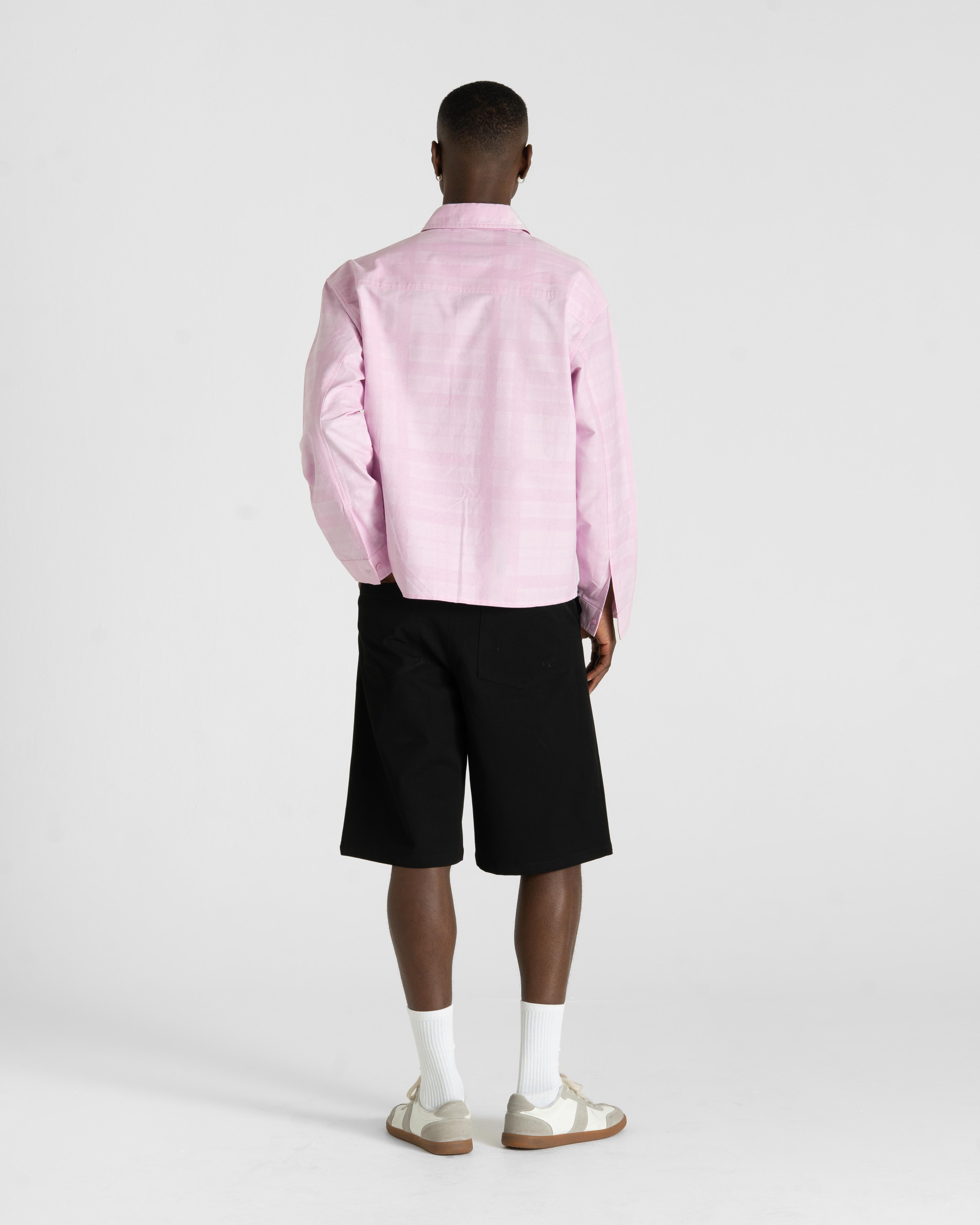 Check Summer Shirt Pink